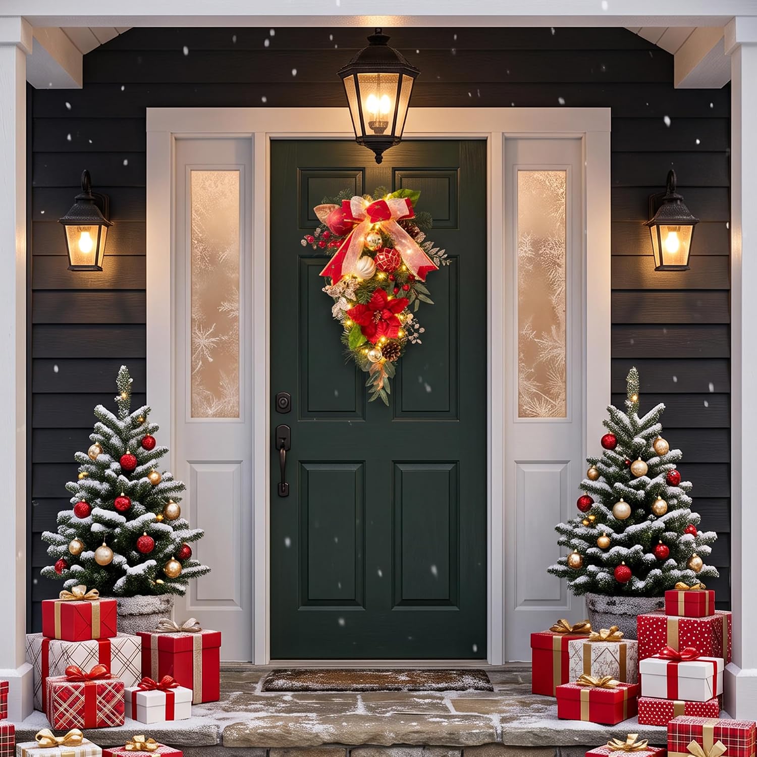 Outdoor Lighting Effects - Garvee, enfeite de árvore de Natal