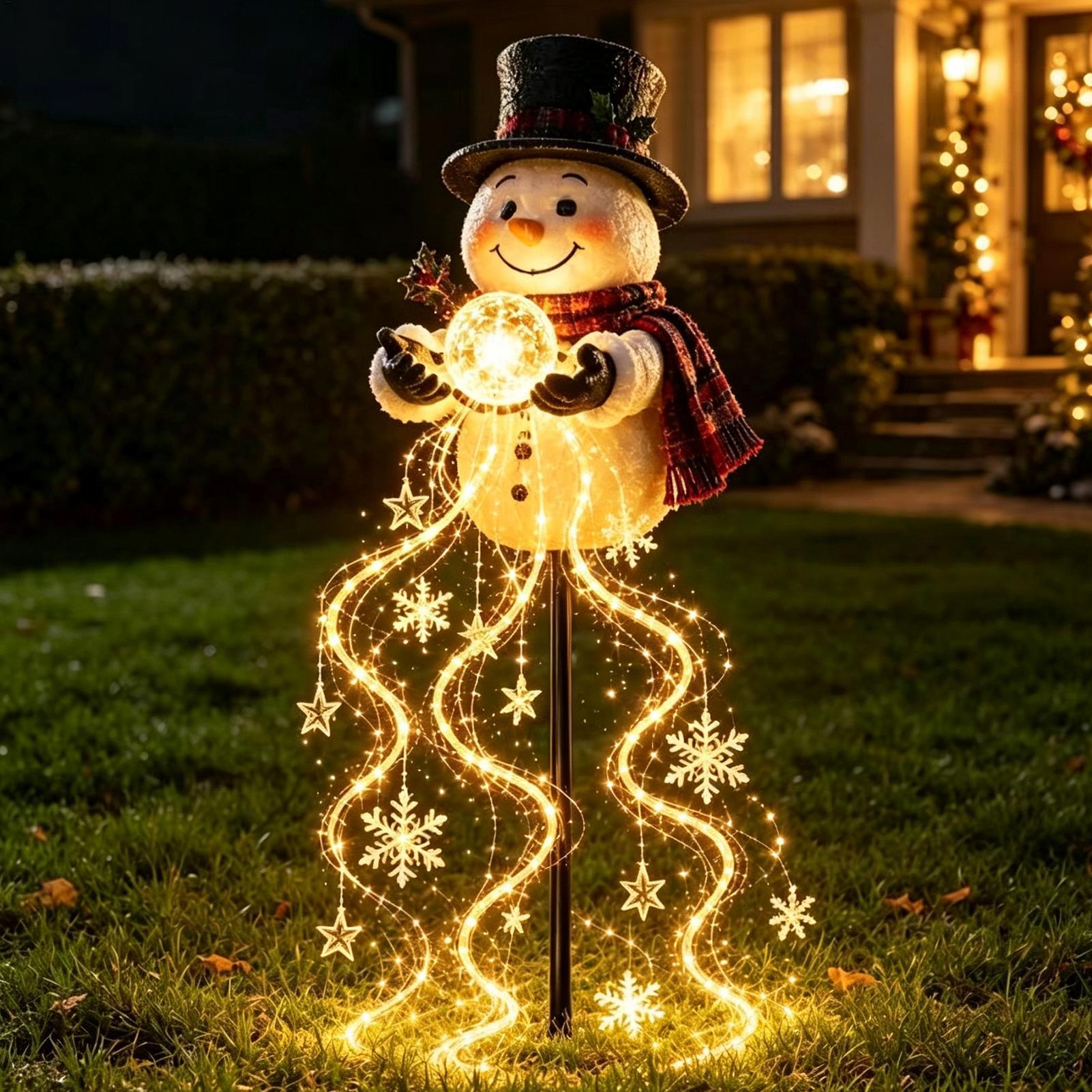 Outdoor Lighting Pathway - Luzes de Natal para Caminho, 60cm,