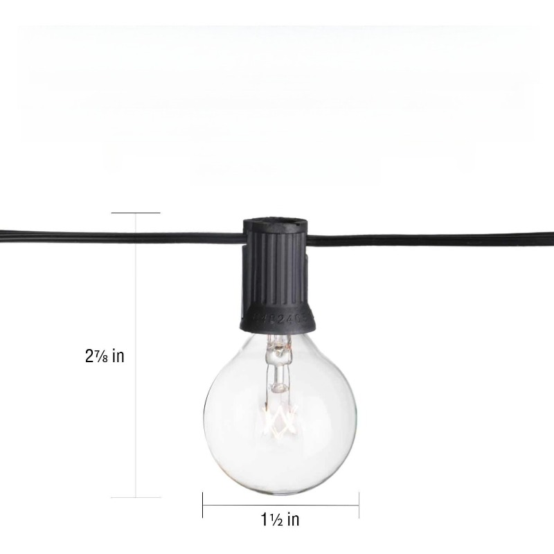 Luzes de Cordão com Globos LED - Outdoor Lighting Effects avaliação e preço