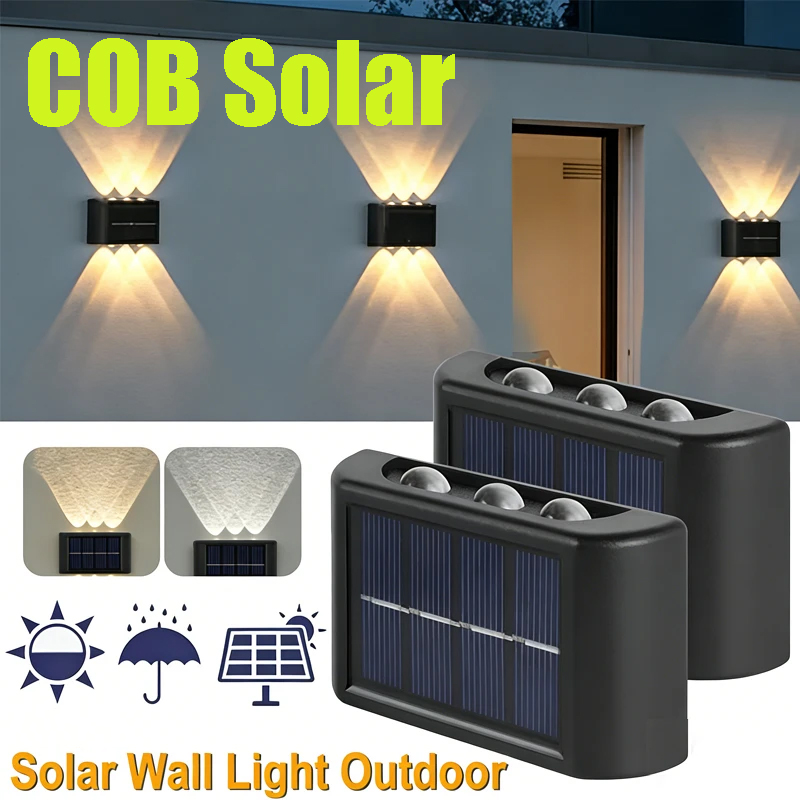 Lâmpada Solar COB para Parede, - Outdoor Lighting Waterproof avaliação e preço