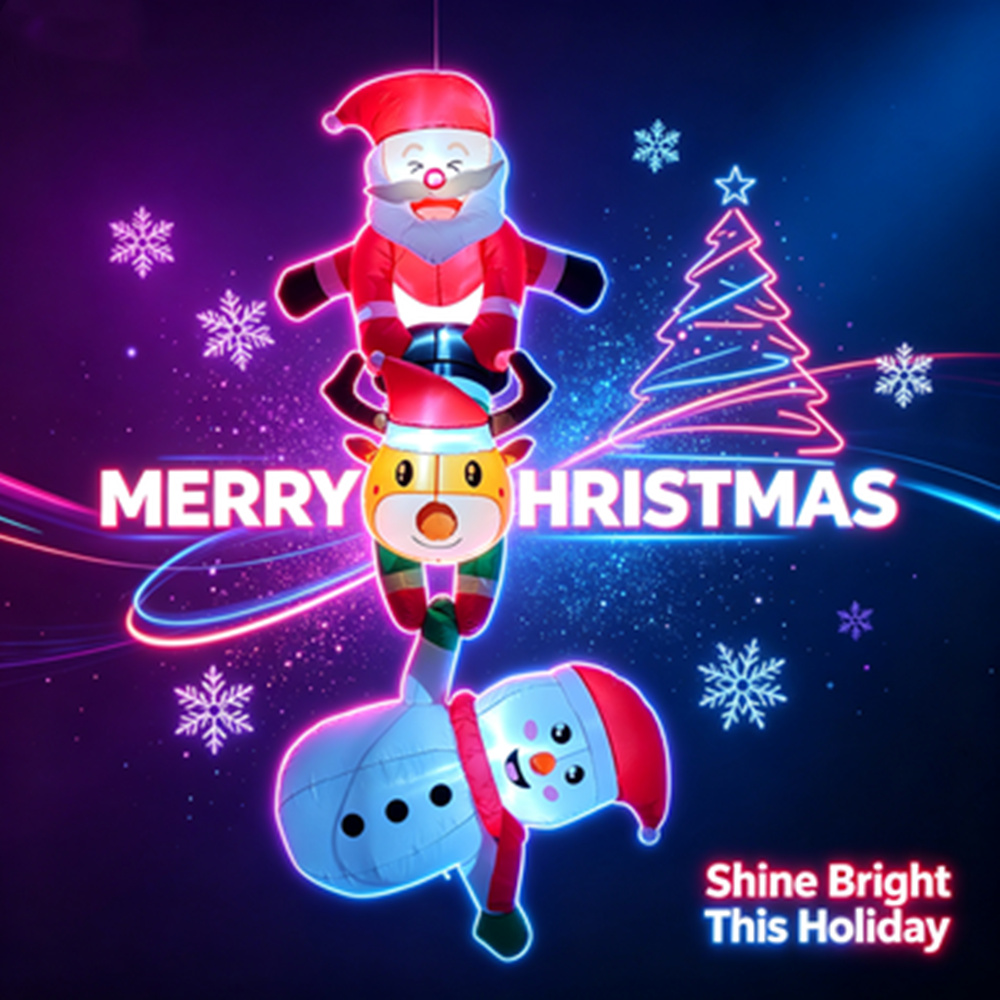 Conjunto Inflável de Natal de  - Outdoor Lighting Effects avaliação e preço