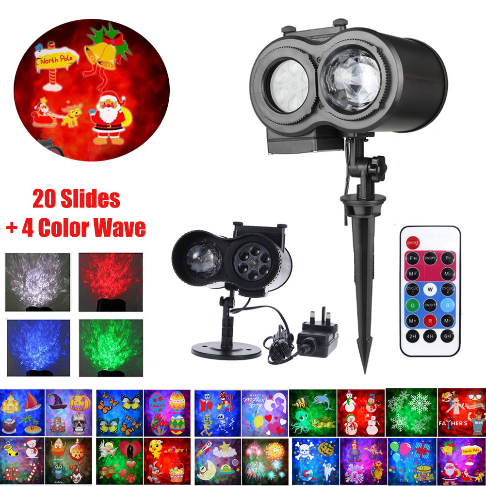 Projetor de luz LED para Natal - Outdoor Lighting Uk avaliação e preço