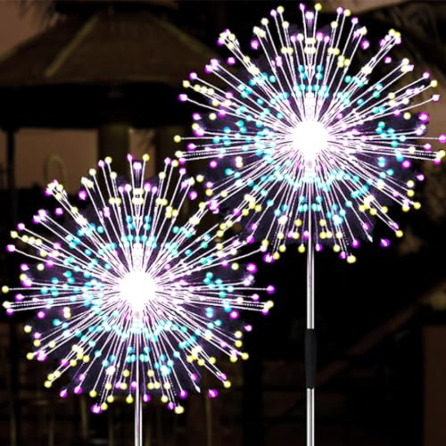 Luzes Solares de Fogos de Arti - Outdoor Lighting Pathway avaliação e preço