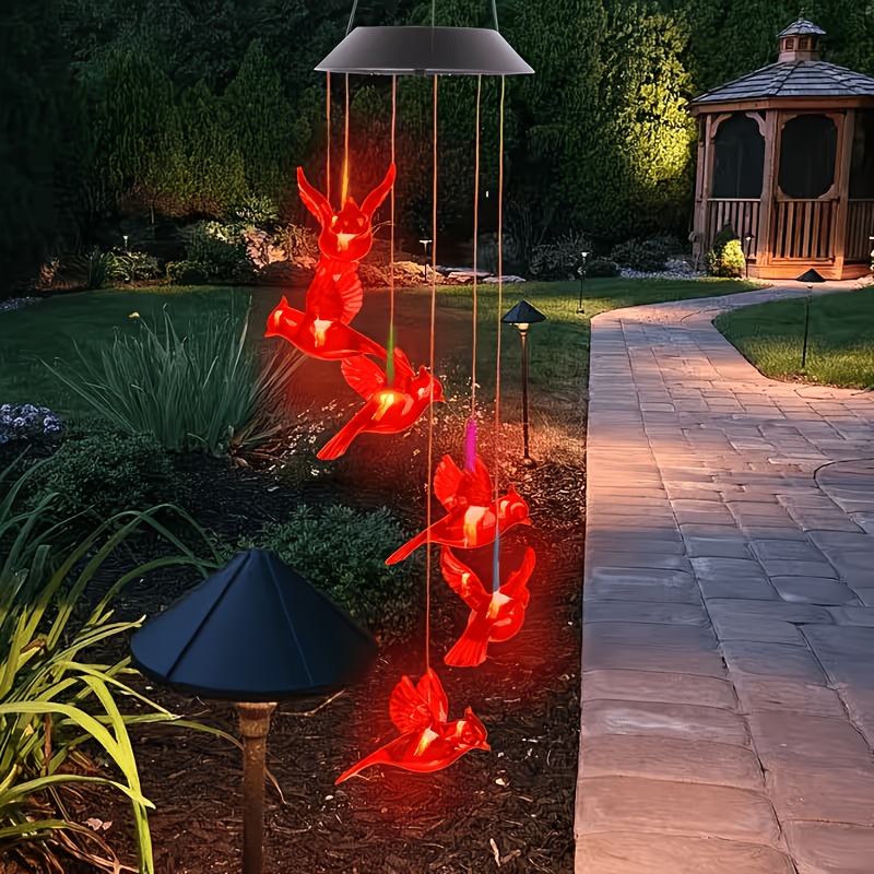Luzes de Sino de Vento com Pás - Outdoor Lighting Waterproof avaliação e preço